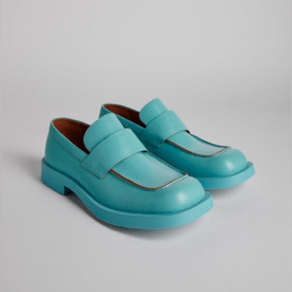 Stylish Turquoise Loafers